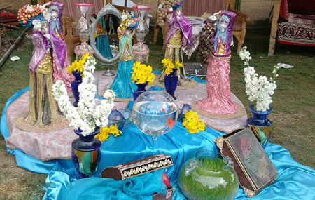 سفره عید،جدیدترین مدل سفره هفت سین عکس سفره هفت سین, مدل سفره هفت سین