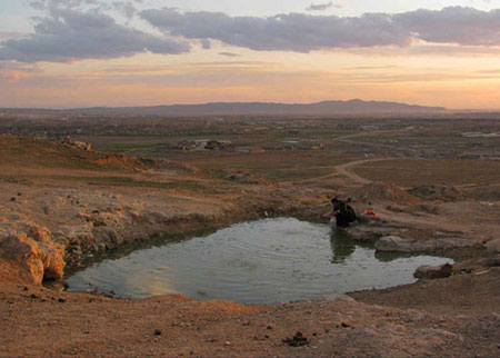 چشمه آب معدنی ساریسو در مراغه دیدنی های مراغه