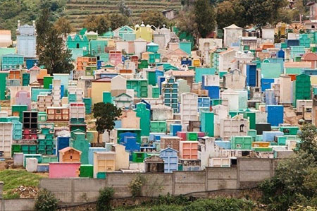 گورستان,گواتمالا,گورستان های رنگارنگ گورستان,گواتمالا,گورستان های رنگارنگ