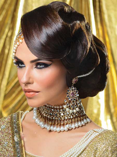 مدل آرایش چهره،آرایش هندی مدل آرایش هندی