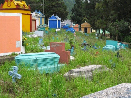 گورستان,گواتمالا,گورستان های رنگارنگ گورستان,گواتمالا,گورستان های رنگارنگ