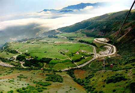 گردنه حیران اردبیل، دره پنهان در مه جاهای دیدنی ایران در تابستان,دیدنی های ایران در تابستان