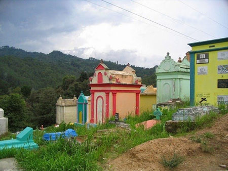گورستان,گواتمالا,گورستان های رنگارنگ گورستان,گواتمالا,گورستان های رنگارنگ