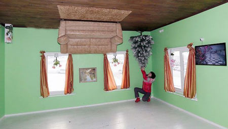 خانه,خانه وارونه,خانه های عجیب و غریب خانه,خانه وارونه,خانه های عجیب و غریب