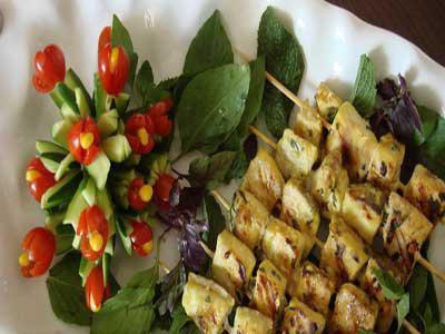 ماهی کبابی غذای مخصوص پیک نیک,نحوه پخت ماهی کبابی