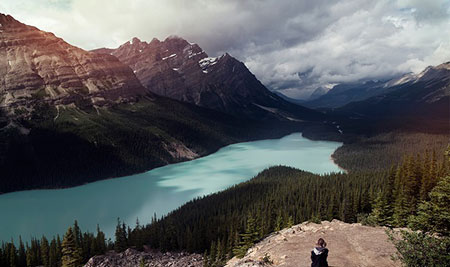 Peyto Lake؛ کانادا عکس های طبیعت،عکس های زیبا از طبیعت