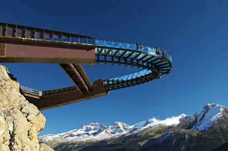 پیاده روی,Skywalk,یخچال طبیعی کانادا پیاده روی,Skywalk,یخچال طبیعی کانادا