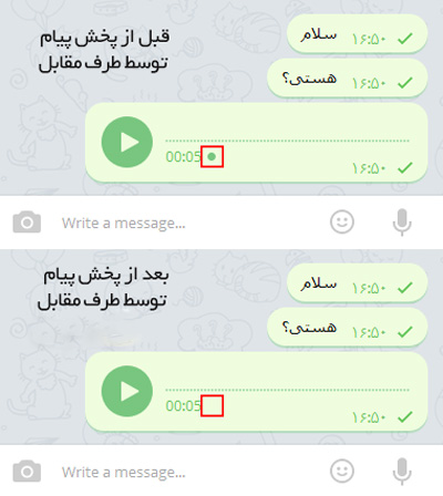 فعال کردن حالت روح در تلگرام ، آموزش تلگرام ترفندهای تلگرام , مخفی بودن در تلگرام
