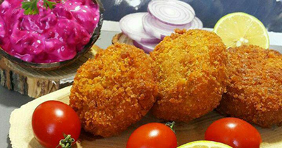 لقمه های سوخاری،پخت لقمه های سوخاری درست کردن لقمه های سوخاری,طرز تهیه لقمه های سوخاری