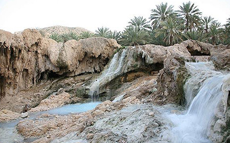 چشمه آبگرم گنو جاذبه های گردشگری بندر عباس