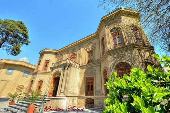 موزه آبگینه و سفالینه تهران | عمارتی از دوران قاجار موزه آبگینه و سفالینه تهران | عمارتی از دوران قاجار