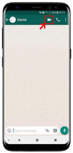 برقراری تماس تصویری در واتس آپ، برقراری تماس تصویری واتس اپ برنامه واتس اپ, نرم افزار واتس اپ