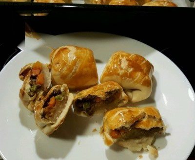 کلوچه قارچ و ماهی کلوچه قارچ و ماهی