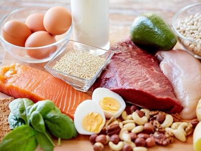 مواد غذایی پروتئین بدون چربی، فواید پروتئین بدون چربی رژیم پروتئین لاغری, مقدار پروتئین در مواد غذایی