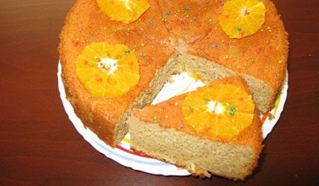 کیک بهارنارنج و پرتقال, طرز تهیه کیک بهارنارنج و پرتقال, کیک بهارنارنج و پرتقال