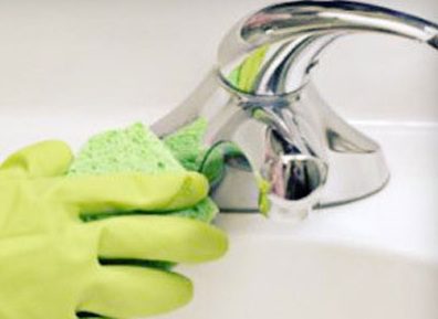 روش شستن و نظافت سینک ظرفشویی, خانه داری