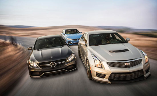 رقابت بامو M3، مرسدس C63 AMG و کادیلاکATS رقابت بامو M3، مرسدس C63 AMG و کادیلاکATS