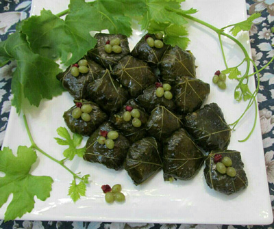 طرز تهیه دلمه،نحوه پخت دلمه درست کردن دلمه برگ,نحوه پخت دلمه برگ مو