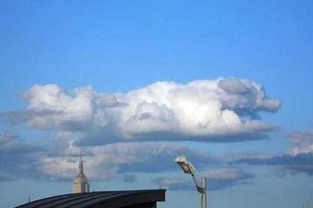 ابرهای جالب در آسمان به شکل حیوانات
