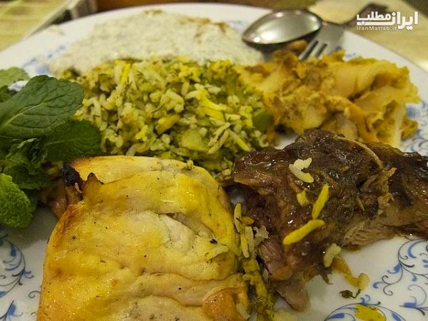 انواع تزیین غذا برای سفره های ایرانی + عکس, خانه داری