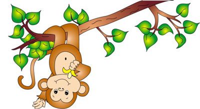 قصه کودکانه میمون بازیگوش, داستان