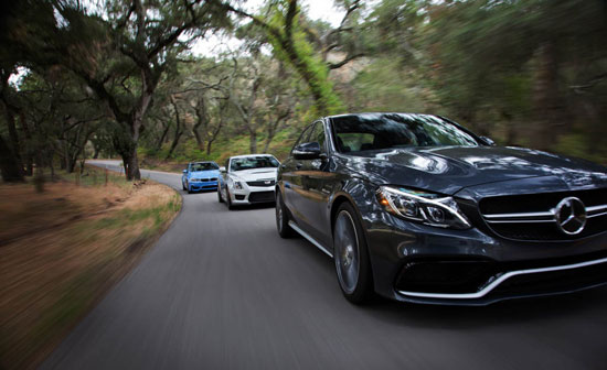 رقابت بامو M3، مرسدس C63 AMG و کادیلاکATS رقابت بامو M3، مرسدس C63 AMG و کادیلاکATS