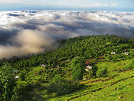 ارتفاعات مازیچال روستاهای ییلاقی مازندران,روستاهای ییلاقی شمال