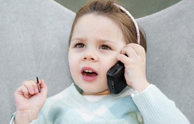 ضررهای تلفن همراه برای کودکان