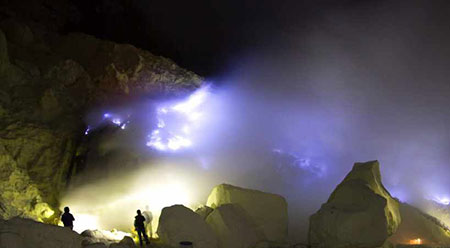 آتشفشان Kawah Ijen جاهای دیدنی اندونزی, مکانهای تفریحی اندونزی,