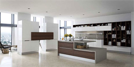 دکوراسیون آشپزخانه سفید, مدل هایی از آشپزخانه های جدید