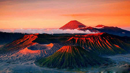 کوه برومو (Bromo جاهای دیدنی اندونزی, مکانهای تفریحی اندونزی