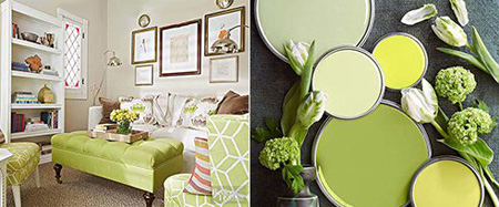ترکیب رنگ های تابستانی برای اتاق نشیمن,دکوراسیون اتاق نشیمن