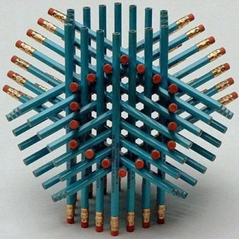 تست هوش تصویری: مدادها را بشمارید, تست هوش, چیستان, معما, معمای تصویری