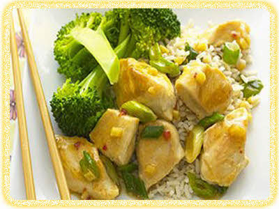 خوراک مرغ و برنج رژیمی(کم کلسترول) خوراک مرغ و برنج رژیمی(کم کلسترول)