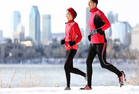 ۵ نکته برای دویدن در سرما, دانستنی ها و تمرین های ورزشی