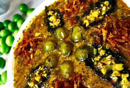 آش گوجه سبز آش گوجه سبز