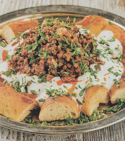 تیریت، غذای سنتی ترکیه, آشپزی