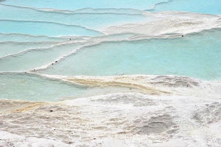 روستای Pamukkale در ترکیه,حوضچه آب گرم در ترکیه,چشمه های آب گرم در ترکیه روستای Pamukkale در ترکیه,حوضچه آب گرم در ترکیه,چشمه های آب گرم در ترکیه