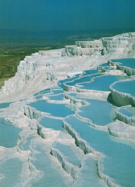 روستای Pamukkale در ترکیه,حوضچه آب گرم در ترکیه,چشمه های آب گرم در ترکیه روستای Pamukkale در ترکیه,حوضچه آب گرم در ترکیه,چشمه های آب گرم در ترکیه