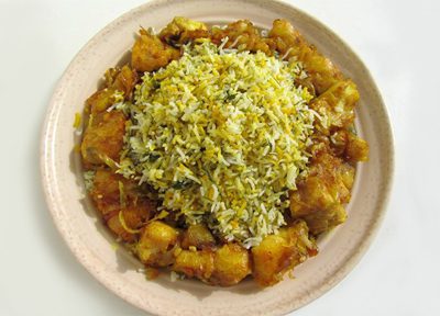 طرز تهیه دمی لخلاخ بوشهری, آشپزی