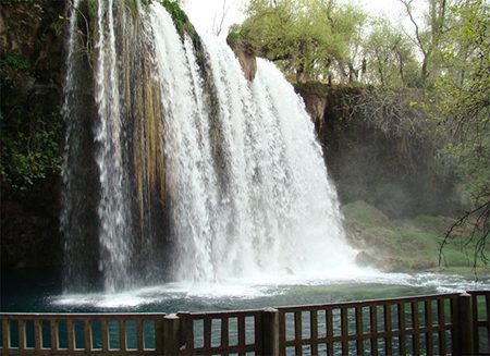 آبشار دودن،؛ یکی از دیدنی های شهر آنتالیا, توریسم