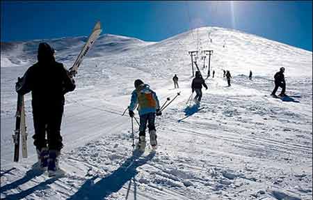 پیست اسکی پیام مکان دیدنی ایران در زمستان,جاهای دیدنی ایران در زمستان,پیست اسکی پیام