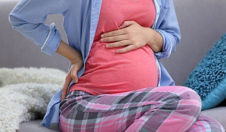 علل درد دنده در بارداری + روش های درمان, زن