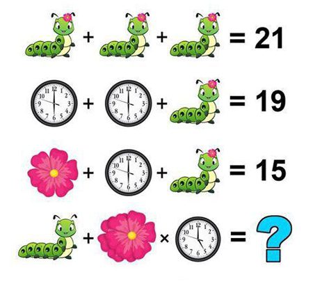 چه عددی به جای علامت سؤال قرار بگیرد؟, معما و تست هوش