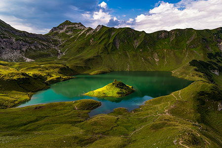 دریاچه schrecksee از مکانهای دیدنی آلمان مکانهای دیدنی آلمان,جاذبه های طبیعی آلمان,جاهای دیدنی آلمان