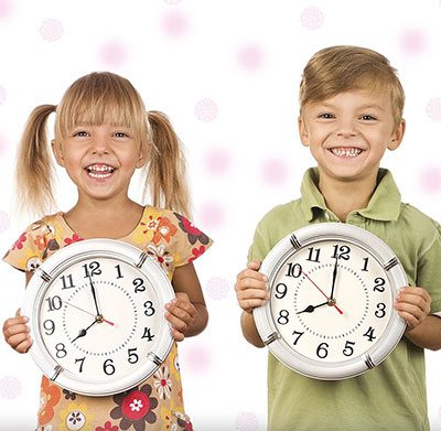 روشهایی برای درک مفهوم زمان به کودک, فرزند