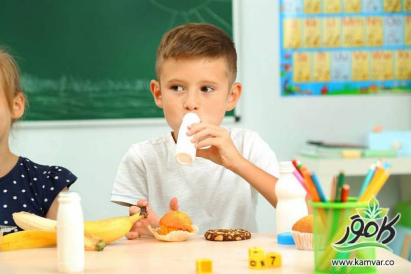 مصرف شیرینی در بچه های مدرسه ای, فرزندان